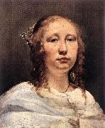 BRAY, Jan de Portrait of a Young Woman dg Spain oil painting reproduction